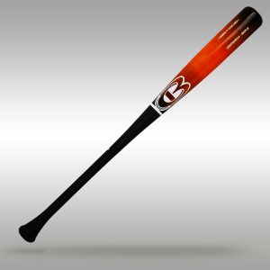 Cooperstown Bat Custom Junior Big Barrel CBAP5HD Pro Wood Baseball Bat features a 3/4 Knob