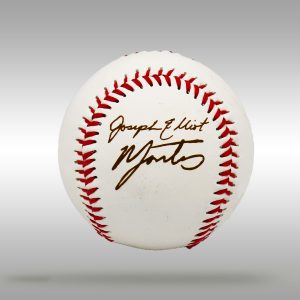 Engraved Signature Baseball