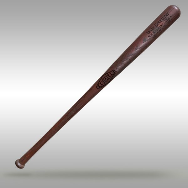 Early Baseball Bat - Doubleday Replica for Play