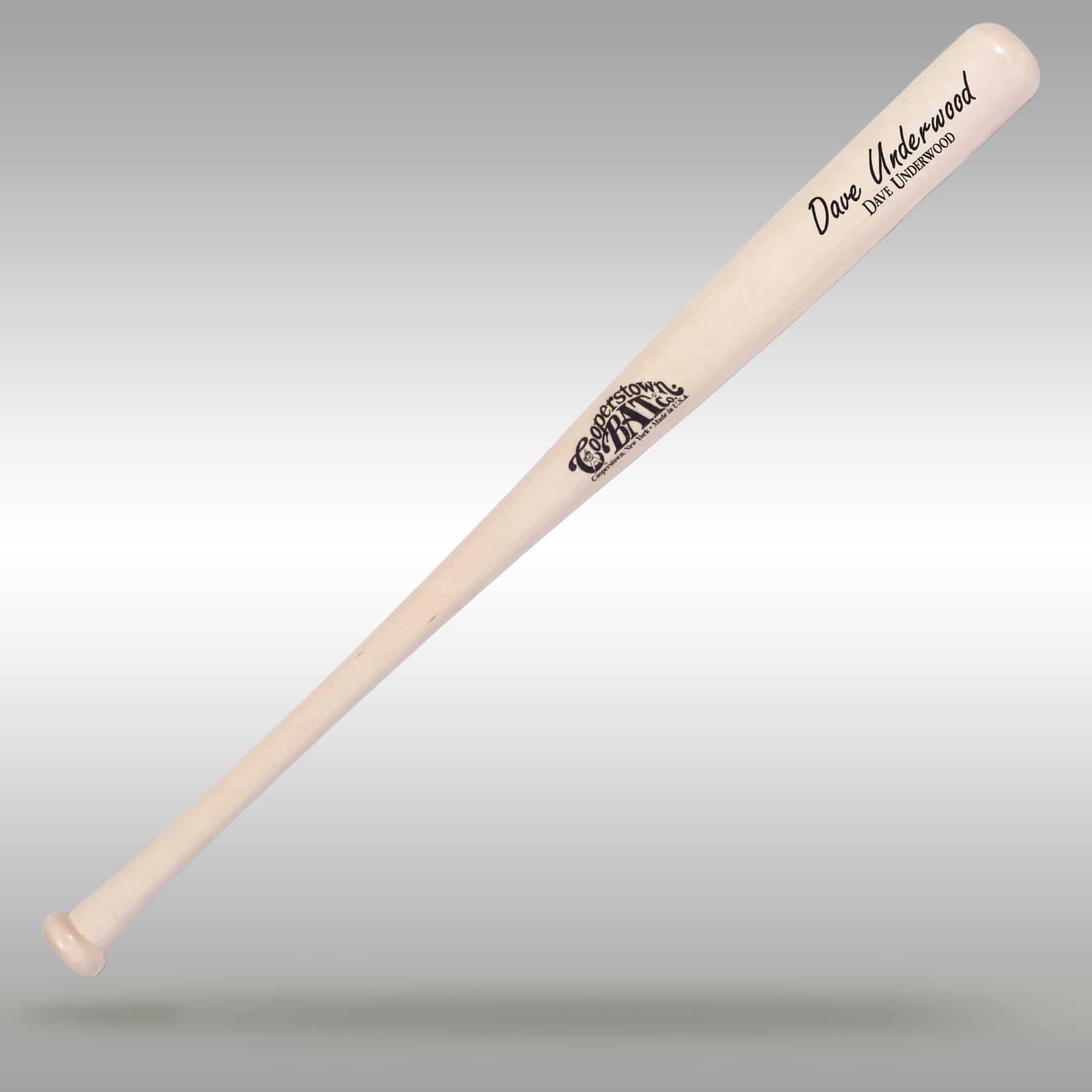 Ord Blive kold korrekt Engraved Signature Baseball Bat - Cooperstown Bat Company