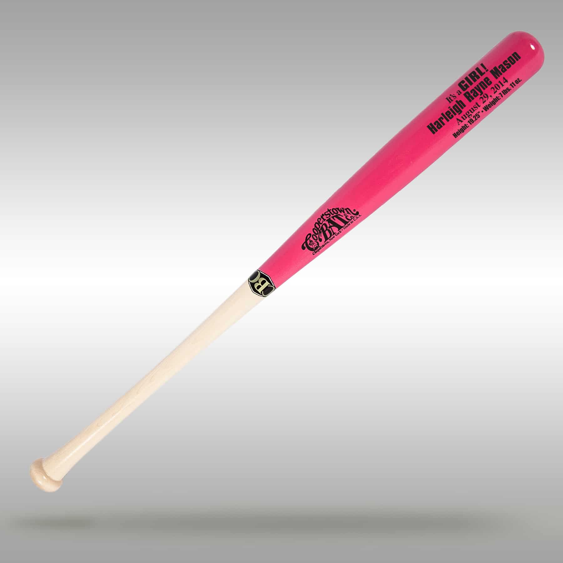 Baseball Bat Rack Display Holder Meant To Hold 8 Mini Collectible Bats Natural 