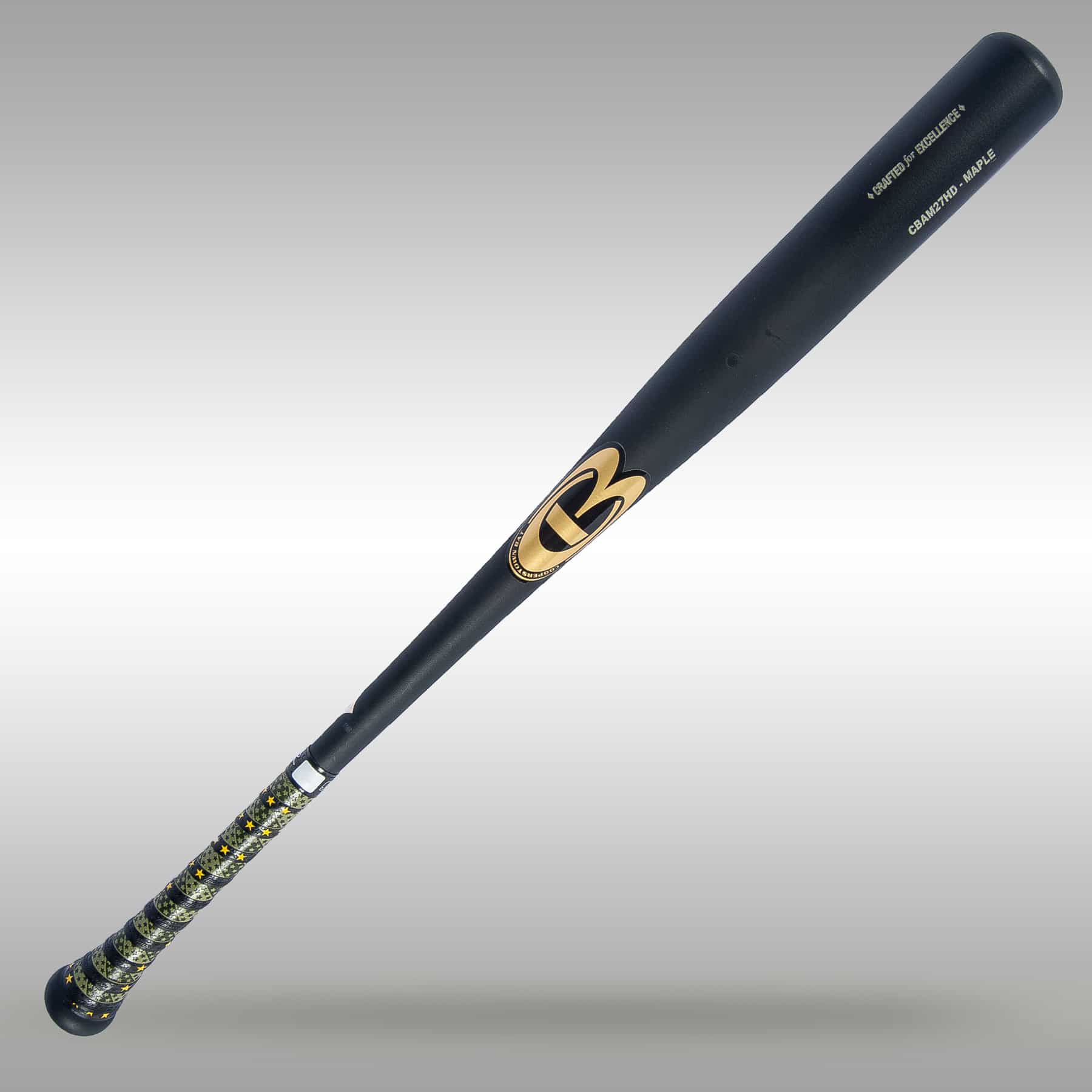 CBAM27HD Pro Maple Wood Baseball Bat Cooperstown Bat Company