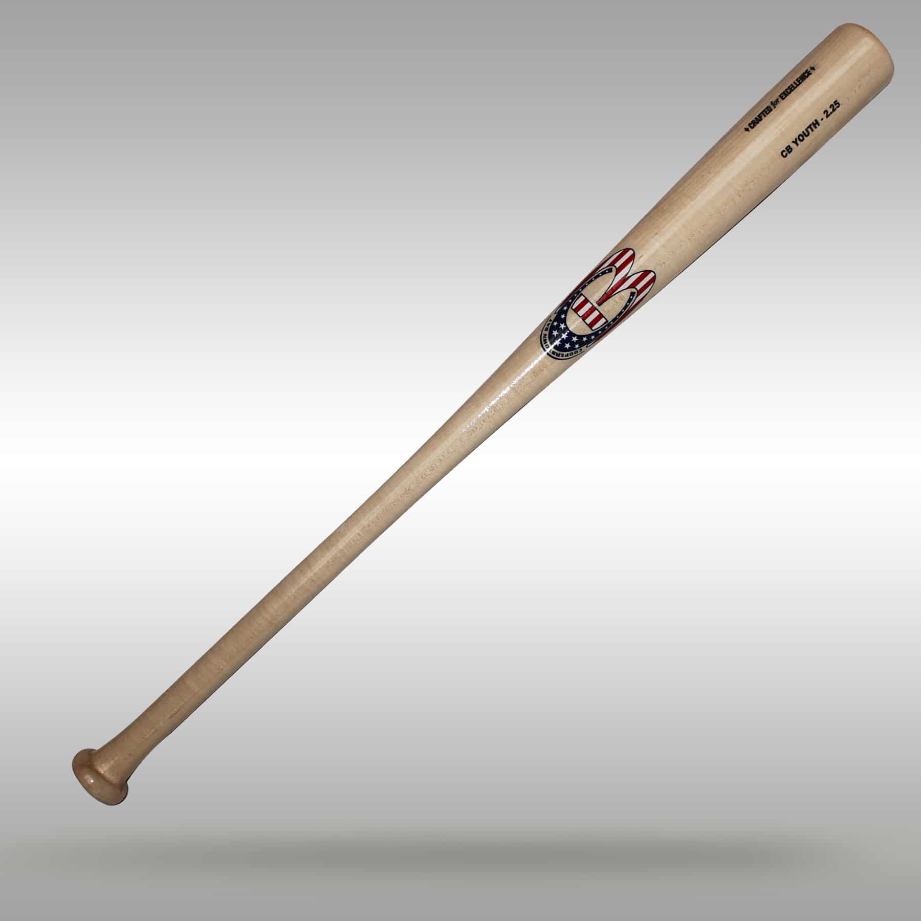 CBAP5 Youth Pro 2.25 Wood Baseball Bat- Pink - Cooperstown Bat Company