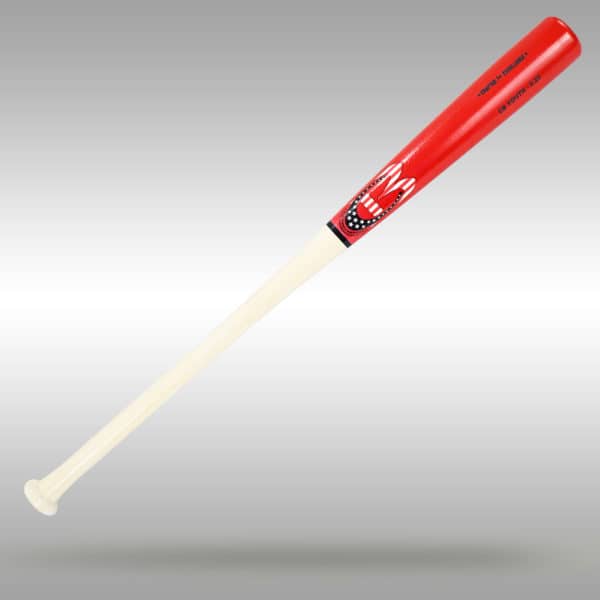 Cooperstown Bat Youth 2.25 Wood Baseball Bat - Red/White/Blue