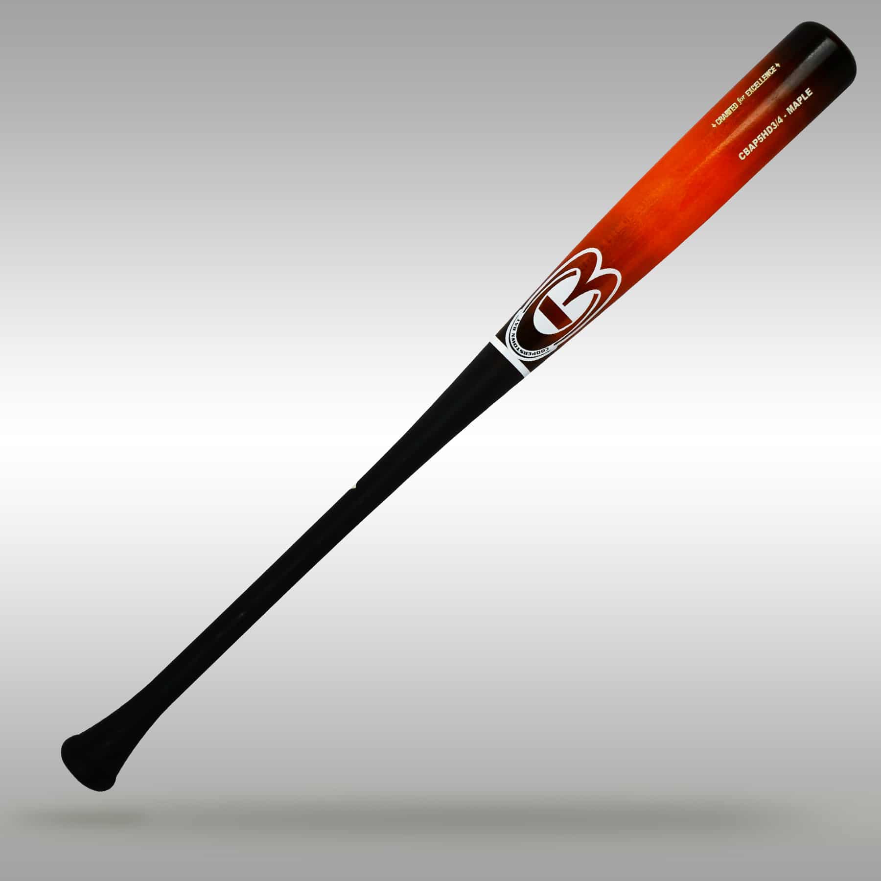 Custom CBAP5HD Pro Wood Bat-3/4 Knob- Cooperstown Bat Company