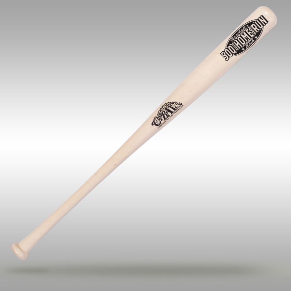 Cooperstown Bat Baseball's Hitter Club engraved Bat - 500HR