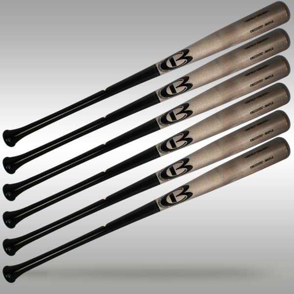 Cooperstown Bat Pro Cut Bats - pro wood bats - 6 bat bundle