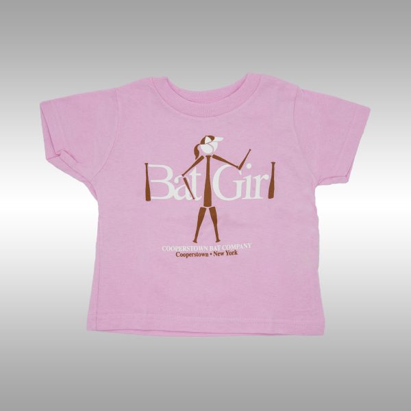 Cooperstown Bat - Bat Girl Graphic T-shirt for Toddler