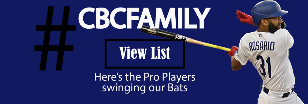 #CBCFamily - Cooperstown Bat - MLB Pro Wood Bats - MAple Bat - Amed Rosario - Adelberto Mondesi - Elle De La Cruz